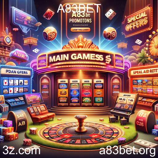 Descubra as Promoções Especiais da A83BET: Bônus e Oportunidades Imperdíveis